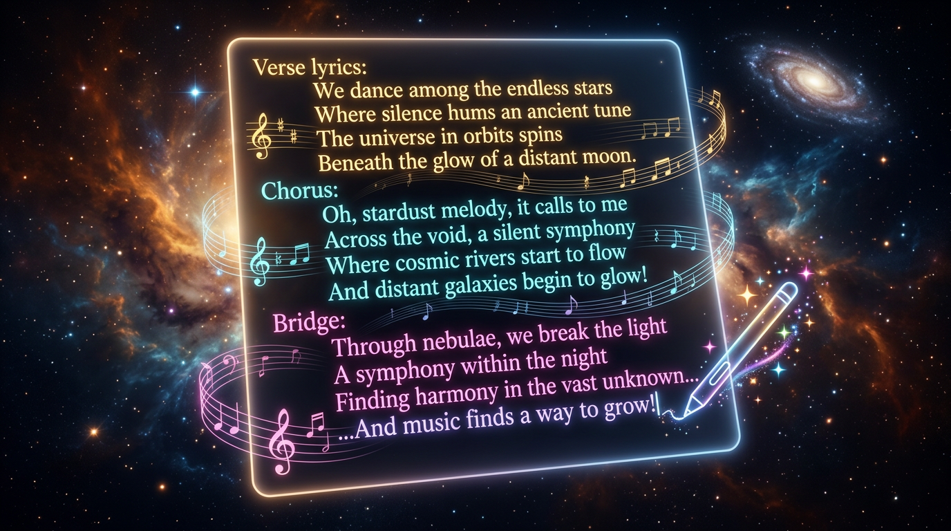 Lyrics Generator with Musci