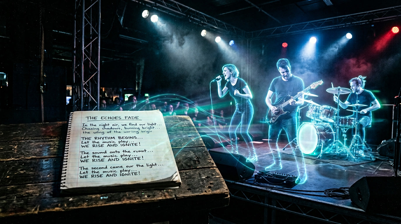 Lyrics to Song with Musci